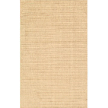 Pasargad Modern Collection Hand-Loomed Lamb's Wool Area Rug, 5'x7'11"