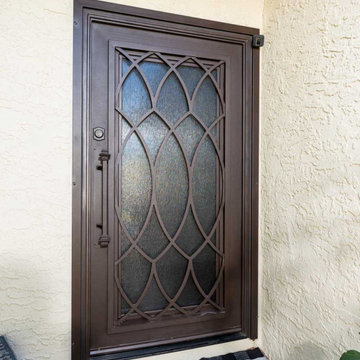 Custom Exclusive Plasma Iron Entry Door