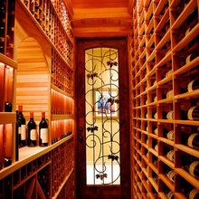 wine cellar doors