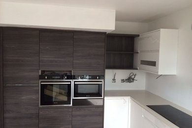 Inspiration for a contemporary kitchen in Other.