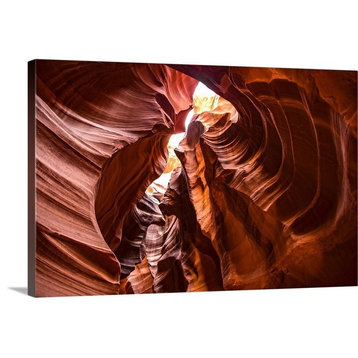 "Antelope Canyon Smooth Walls" Wrapped Canvas Art Print, 48"x32"x1.5"