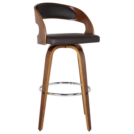 Shelly Swivel Bar Stool, 30"