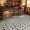 Kings Star Ceramic Floor and Wall Tile, Nero