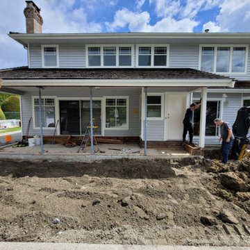 Perimeter Drain Repair & Deck Rebuild