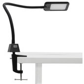Brightech LightView Flex 2-in-1 LED 175% Magnifier Desk Lamp ,White