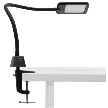 LED Flex Lamp for Office, Art, Sewing, or Crafts with USB Charging Base