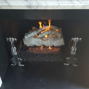 Gas Logs, Glass Burner Sets, & Fireplace Doors