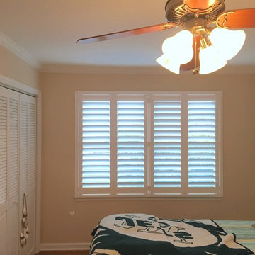 Bedroom Plantation Shutters