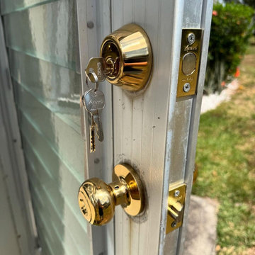 New locks installation