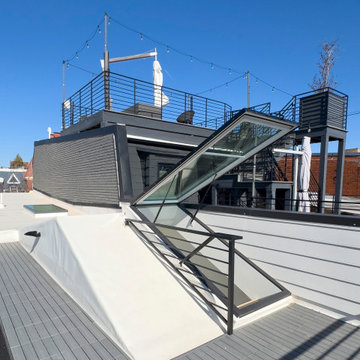 Project #145 | Modern Staircase Renovation in Victorian Townhouse