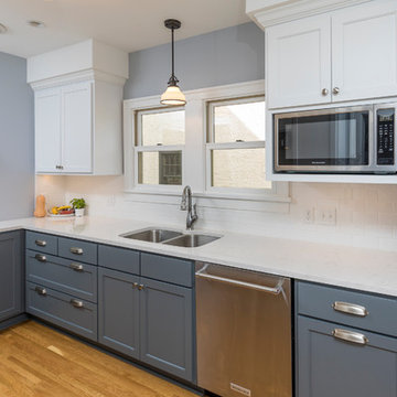 Slate Blue South Minneapolis Kitchen