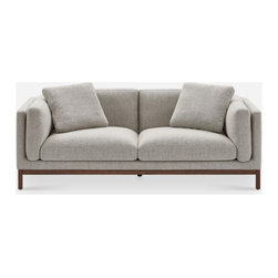 Owen Three-Seater Sofa in Pearl Beige - Sofas