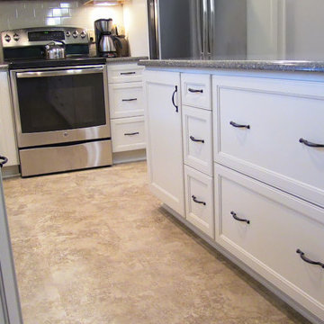 Silver Spring, MD White Kitchen Remodel