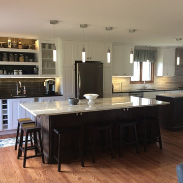 Dark Alder Kitchen Islands
