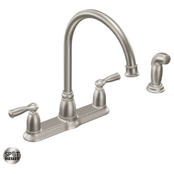 Moen CA87000 Banbury High-Arc Kitchen Faucet - Spot Resist Stainless