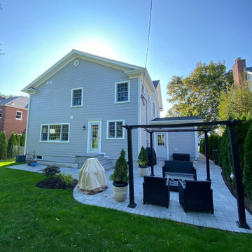 Siding Installation - James Hardie Lap Siding in Light Mist