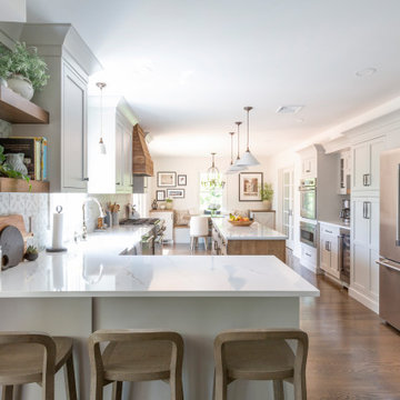 Warm Farmhouse Kitchen - Basking Ridge, NJ