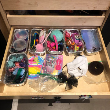 Before: Hair Accessories Gone Wild – The Tin Foil Struggle