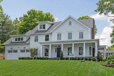 Transitional exterior home photo in New York