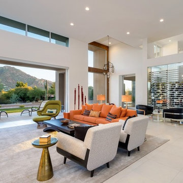 Modern with Mountain Views