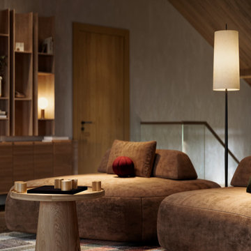 Maison contemporaine au caractère naturel