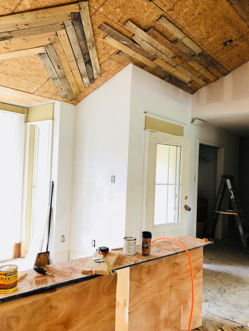 Vaulted Ceiling Wood Or No Wood
