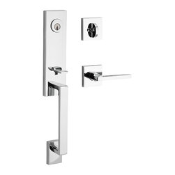 Baldwin - Seattle Contemporary Entry Handleset - Door Hardware