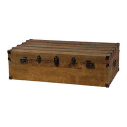 Steamer Trunk Coffee Table - Couchtische