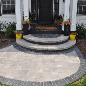 Sugar Grove - Front Entry Sidewalk & Landscaping