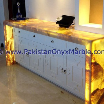 backlit onyx contertops backlighting onyx bars recepition Countertops