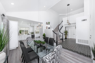 Dining room - contemporary dining room idea in Los Angeles
