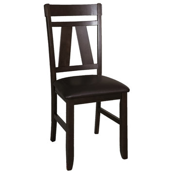 Lawson Black Splat Back Side Chair (RTA)-Set of 2