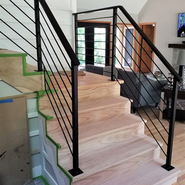 Interior Horizontal Stair Rail