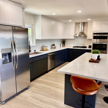 Full home renovation with an Laundry and 1/2 bath addition in Los Gatos