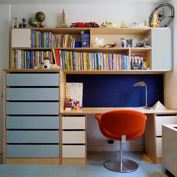 Tribeca; A loft bed with a couch underneath