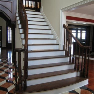 Flared Staircases