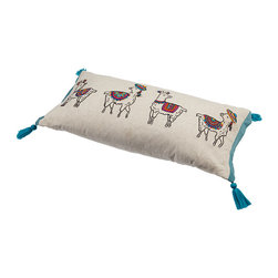 John Lewis - John Lewis Party Llamas Cushion - Bed Cushions