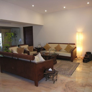 Stone Courtyard House