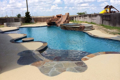 Example of a pool design in Houston