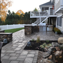 stone patio