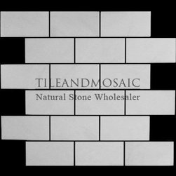 Bianco Dolomiti Marble Italian White Dolomite 2x4 Mosaic Tile Polished - Products