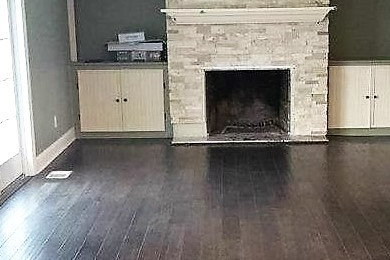 Engineered Hickory Hardwood floor