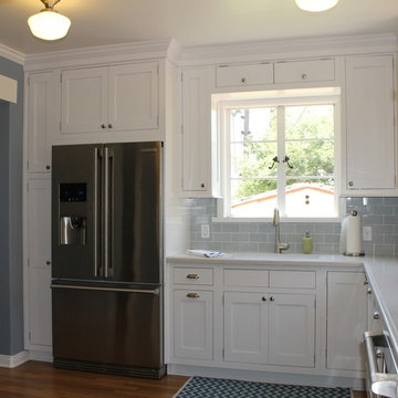 1930's Monterey Colonial Revival kitchen remodel in Glendale, CA