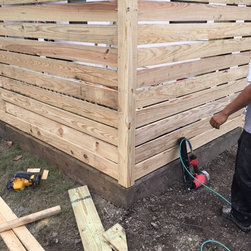 Wood Cottage Fence - Horizontal - Home Fencing And Gates