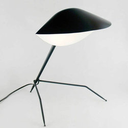 Serge Mouille - Serge Mouille Tripod Table Lamp - Table Lamps