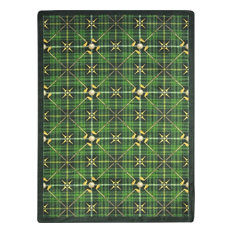 Games People Play, Gaming And Sports Area Rug, Saint Andrews, 3'10"X5'4", Pine