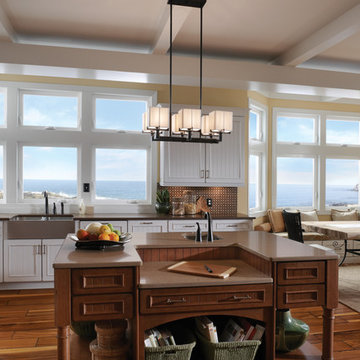 Tuscany Series mulled awning windows kitchen and dining room