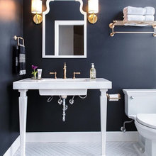powder room/basement bath