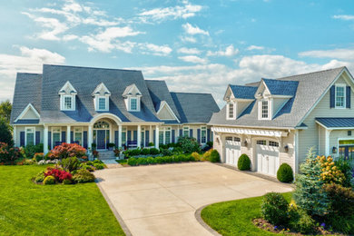 Example of an exterior home design in Other