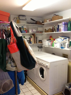 From Complete Disaster To Awesome Laundry Room